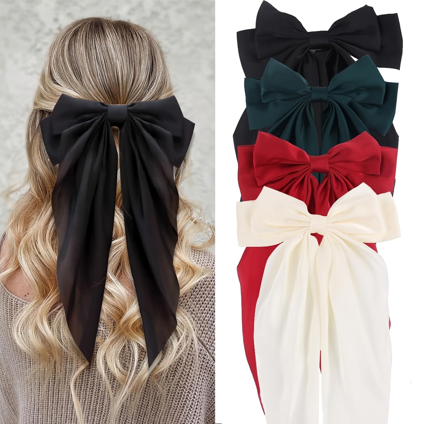 Premium Quality Vintage Style Large Bow Ribbon