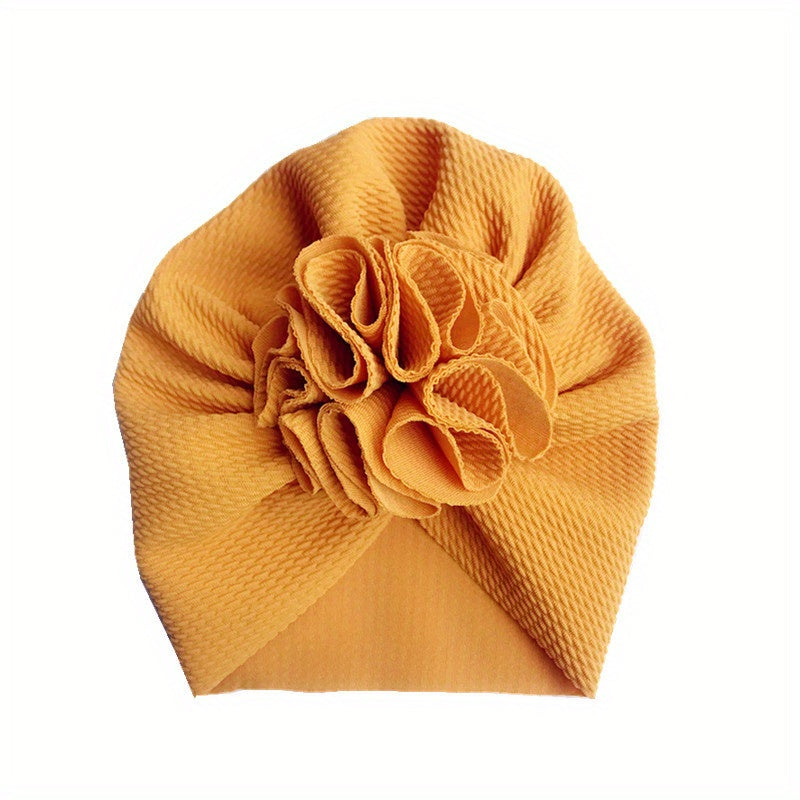 Baby Flower Turban Hats – Soft & Cozy Headwraps for Newborns