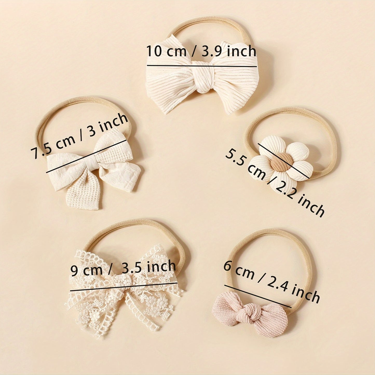Classy & Soft Hairbands for babies