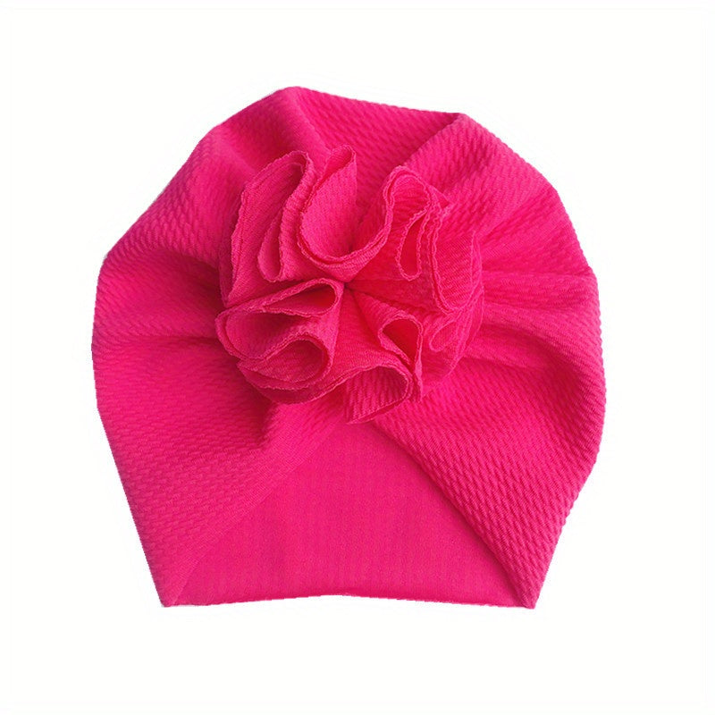 Baby Flower Turban Hats – Soft & Cozy Headwraps for Newborns