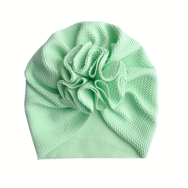 Baby Flower Turban Hats – Soft & Cozy Headwraps for Newborns