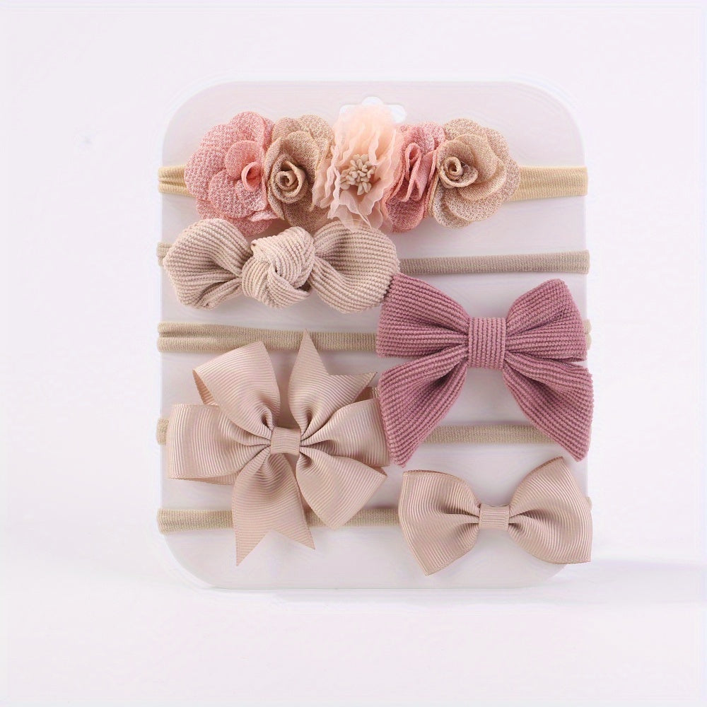 Sweet & Stylish pack of Hairbands for Newborns/ Girls