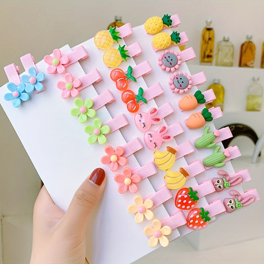 Cute Cartoon Style Hair Pins & Clips - Free Size