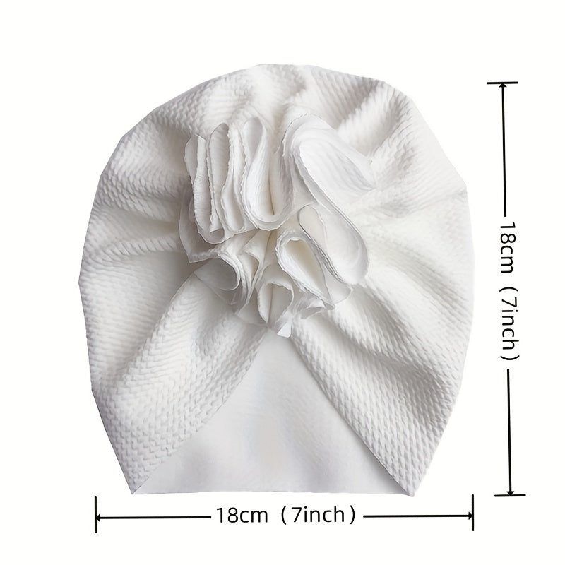 Baby Flower Turban Hats – Soft & Cozy Headwraps for Newborns