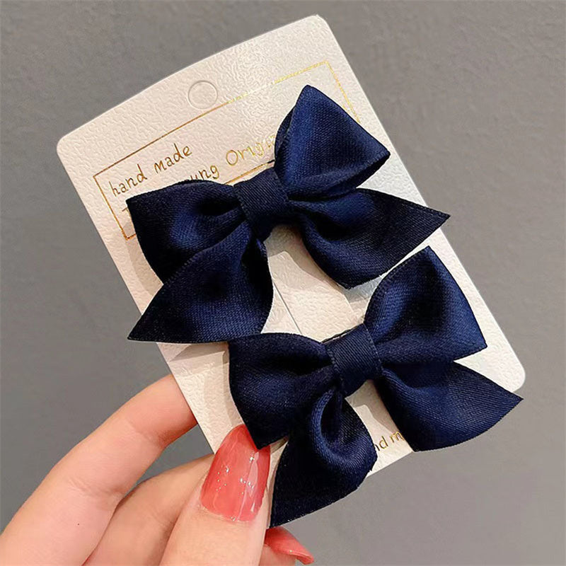 Princess Bow Hair Clips – Cute Side Clips for Girls (2pcs)
