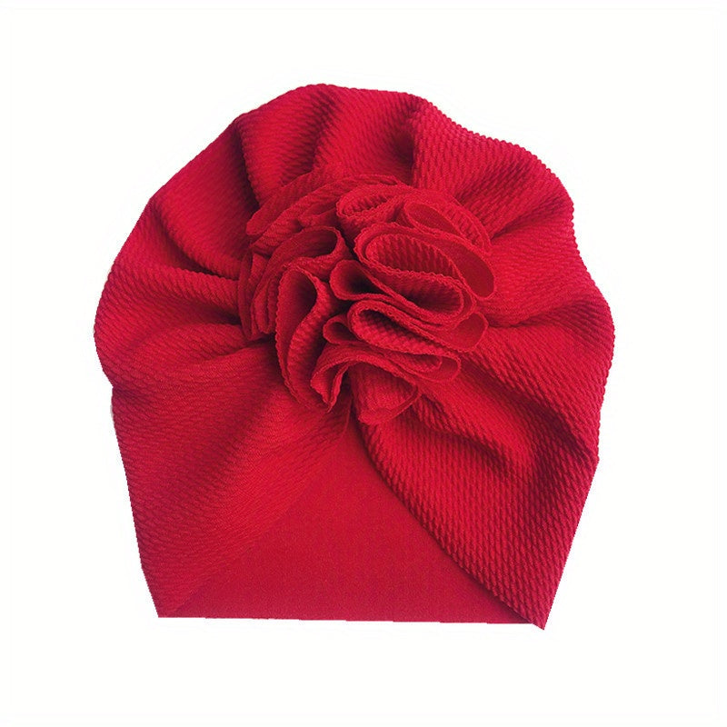 Baby Flower Turban Hats – Soft & Cozy Headwraps for Newborns