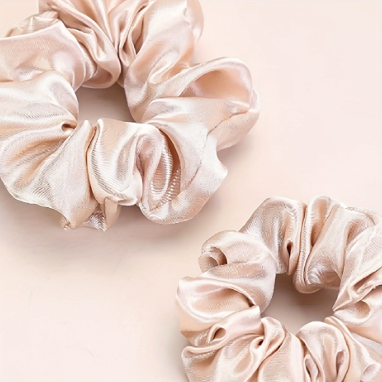 Soft & Elegant Satin Hair Scrunchies for Women